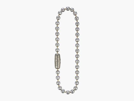 Collier pour plaque d'identification 11cm Aluminium