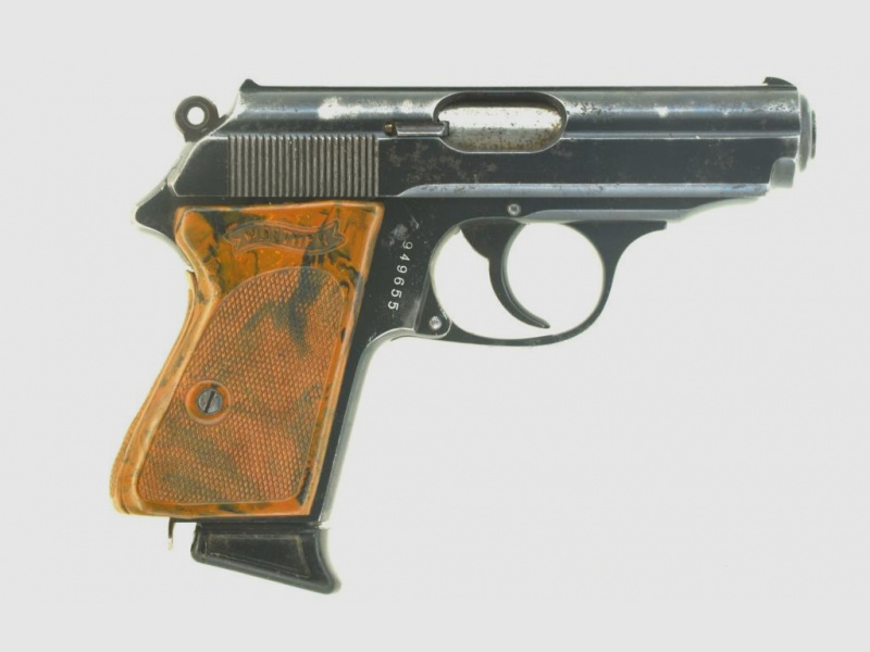 Selbstladepistole Dienstwaffe Wehrmachtspistole Walther PPK Kaliber 7,65 mm Browning Baujahr ca.1933