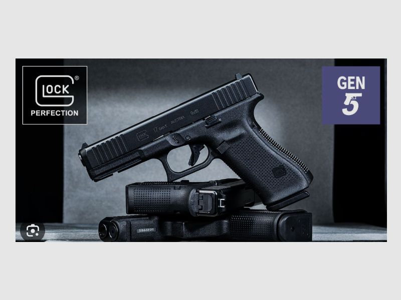 Glock pistol 17 Gen5 (like new)