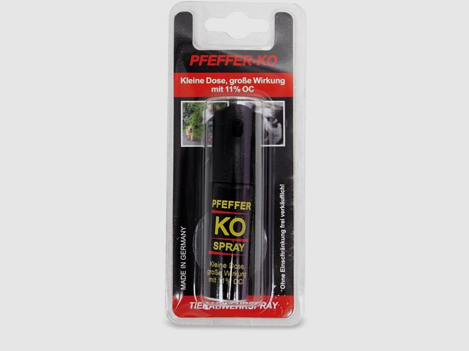 Ballistol Pepper KO Jet / Spray / Fog in various sizes