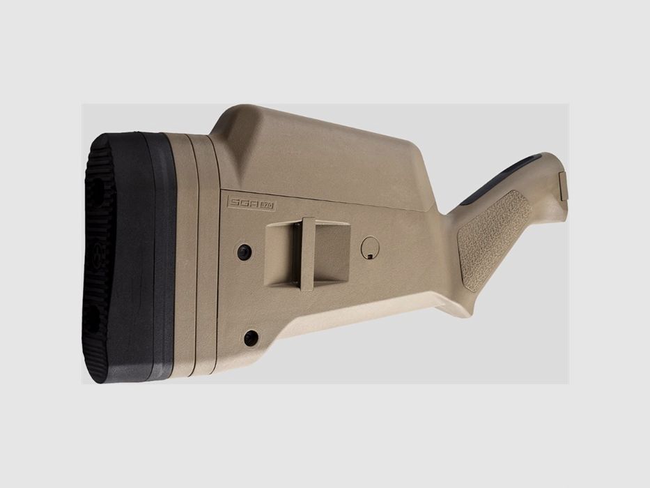 MAGPUL SGA AMBIDEXTROUS BUTTSTOCK FOR 12GA REMINGTON 870 FDE, image 3 of 4