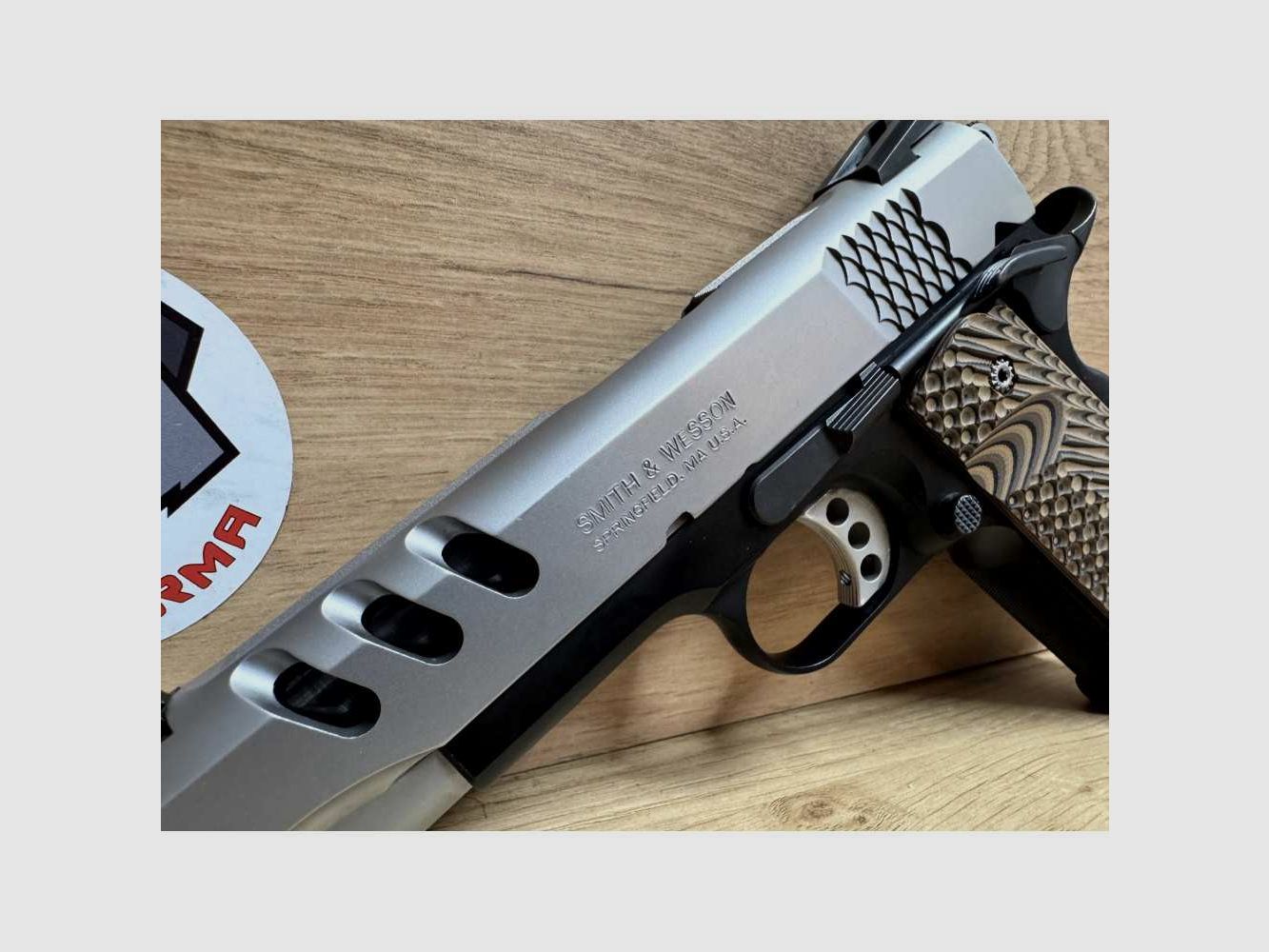 PISOLET SMITH & WESSON 1911 PC CUSTOM 45ACP OCCASION, image 7 sur 9