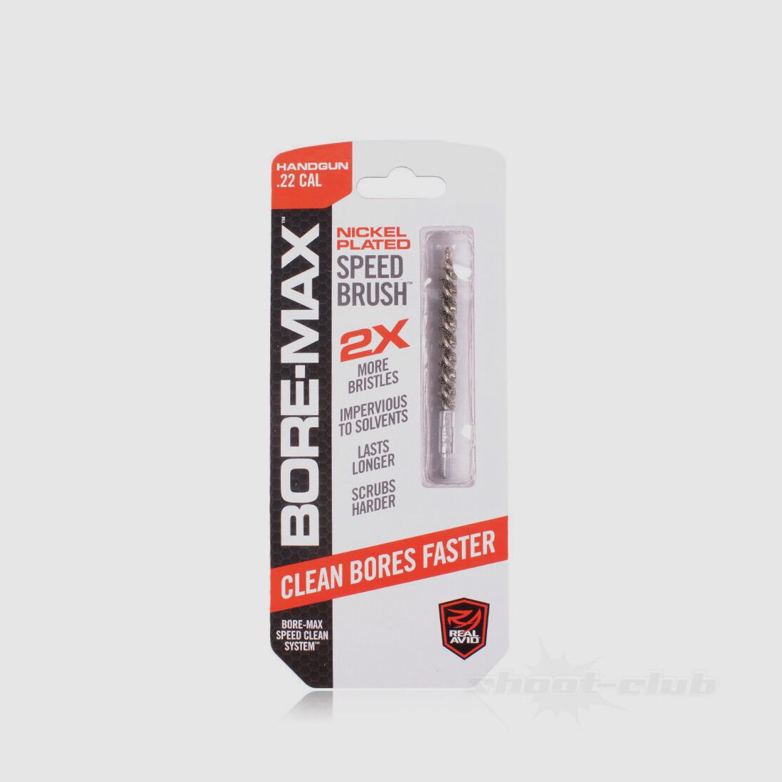 Real Avid Bore-Max Speed Brush .22 Handgun