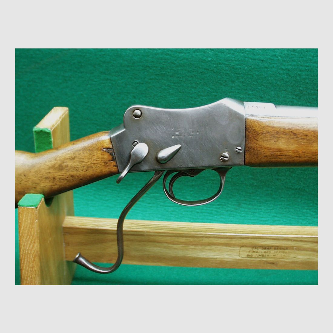 W.W. Greener Maker Fallblockflinte - Ägyptische Polizei