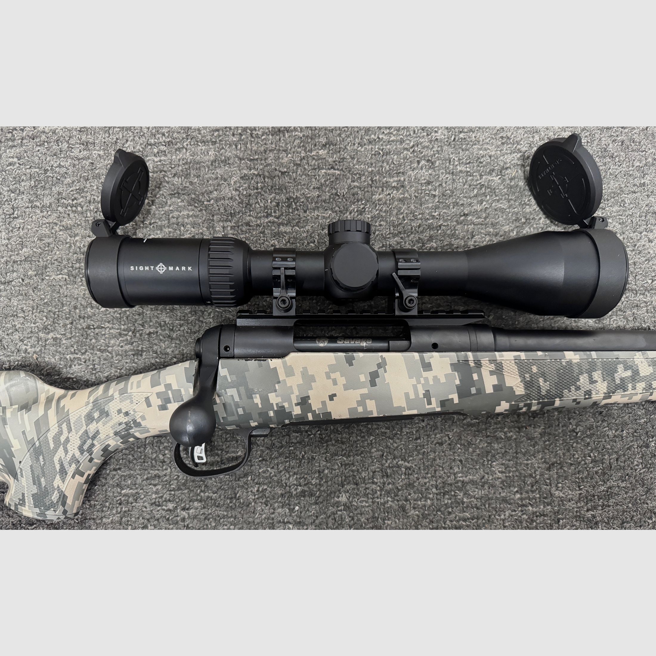 Savage 10 .223 Rem. met 3-9x50 LP & geluiddemper