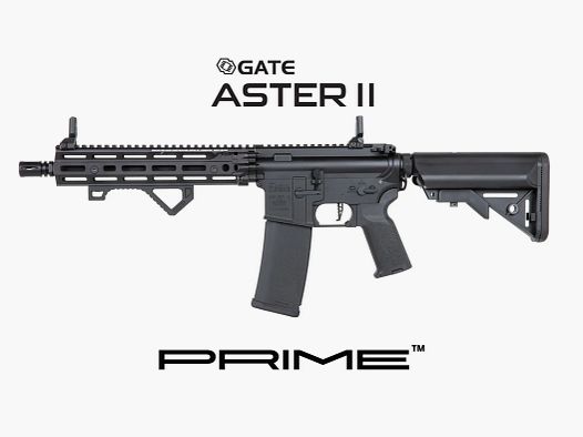 Daniel Defense® RIS III 10,5'' SA-P27 PRIME S-AEG mit ASTERII Bluetooth E.T.U, Dark Matter 27K Brushless Motor und Speedgears (BK)