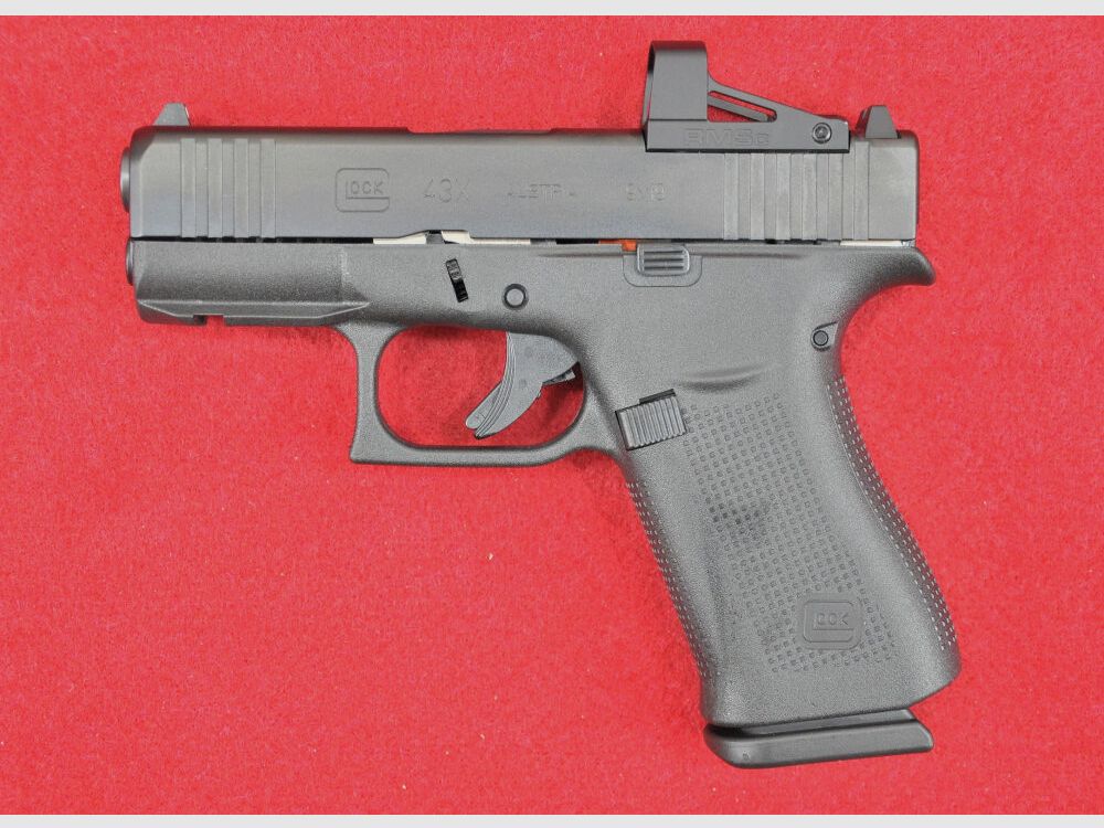 Glock 43x R/FS MOS inkl. RMSc Shield Red Dot 9mm Luger
