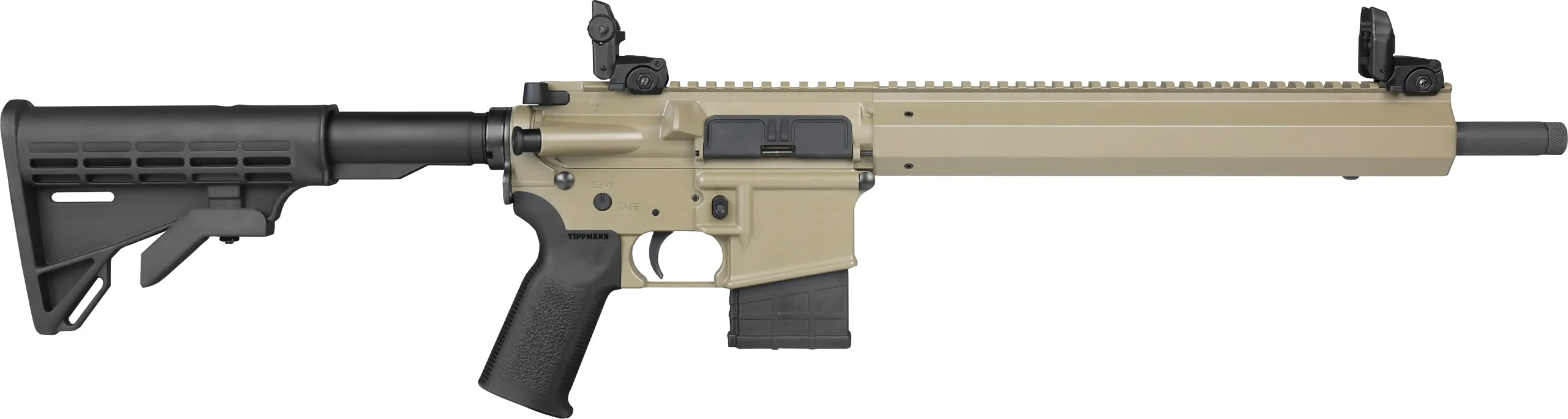 TIPPMANN ARMS – M4-22 ELITE-GS FDE 22LR Semi-Auto Rifle, 16″/41cm Cañón