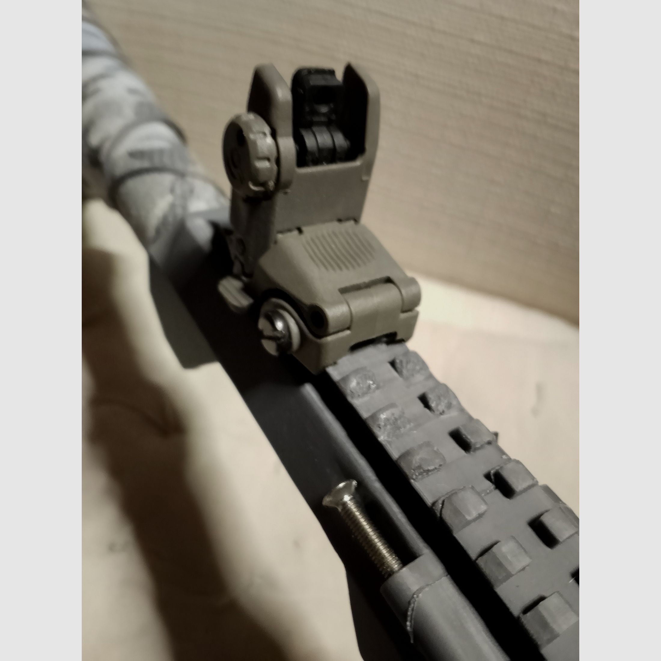 Kit de conversion de corps pour pistolets Airsoft Softair Paintball Ram Universel crosse d'épaule poignée avant viseur rabattable