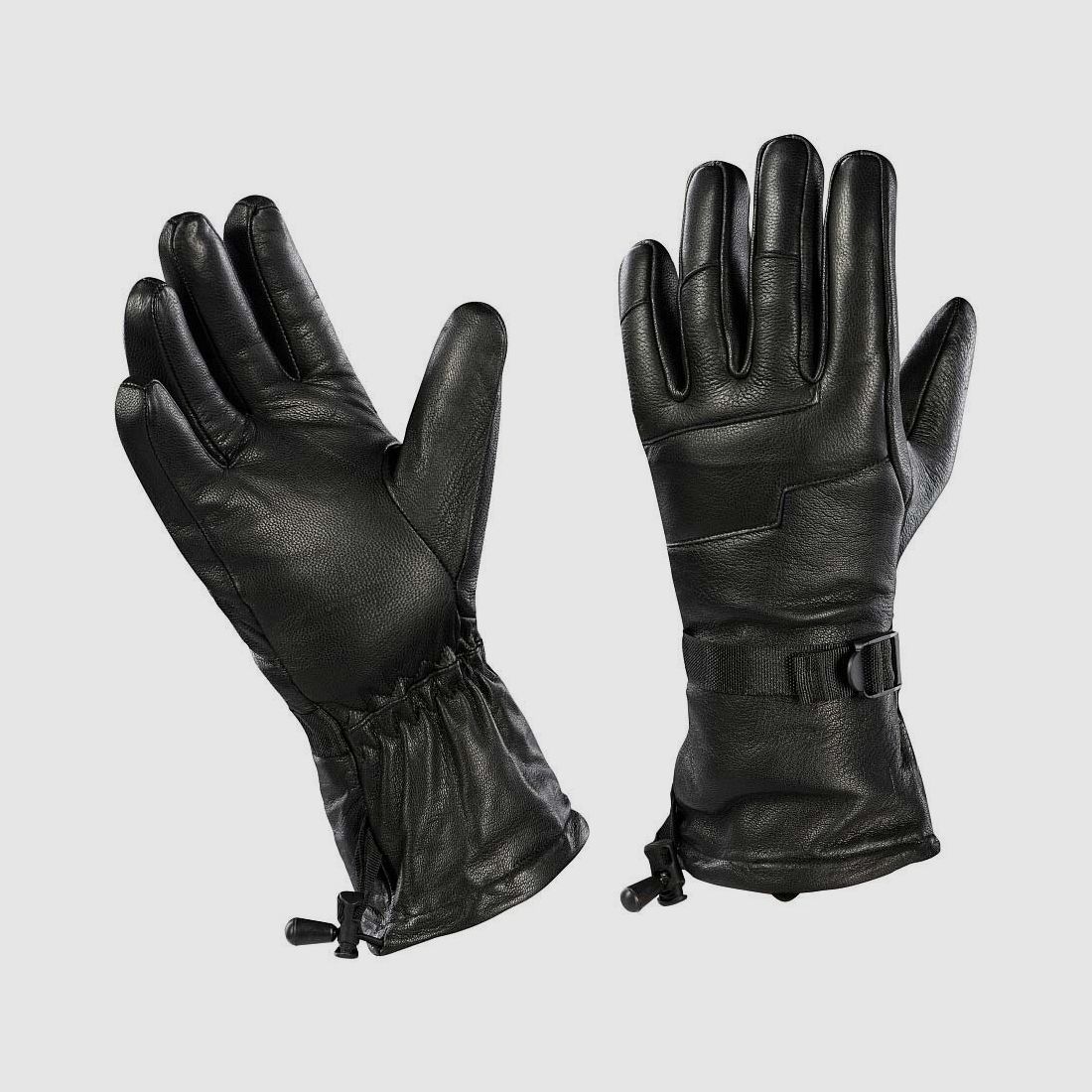 M-Tac Winter Lederhandschuhe Schwarz XL
