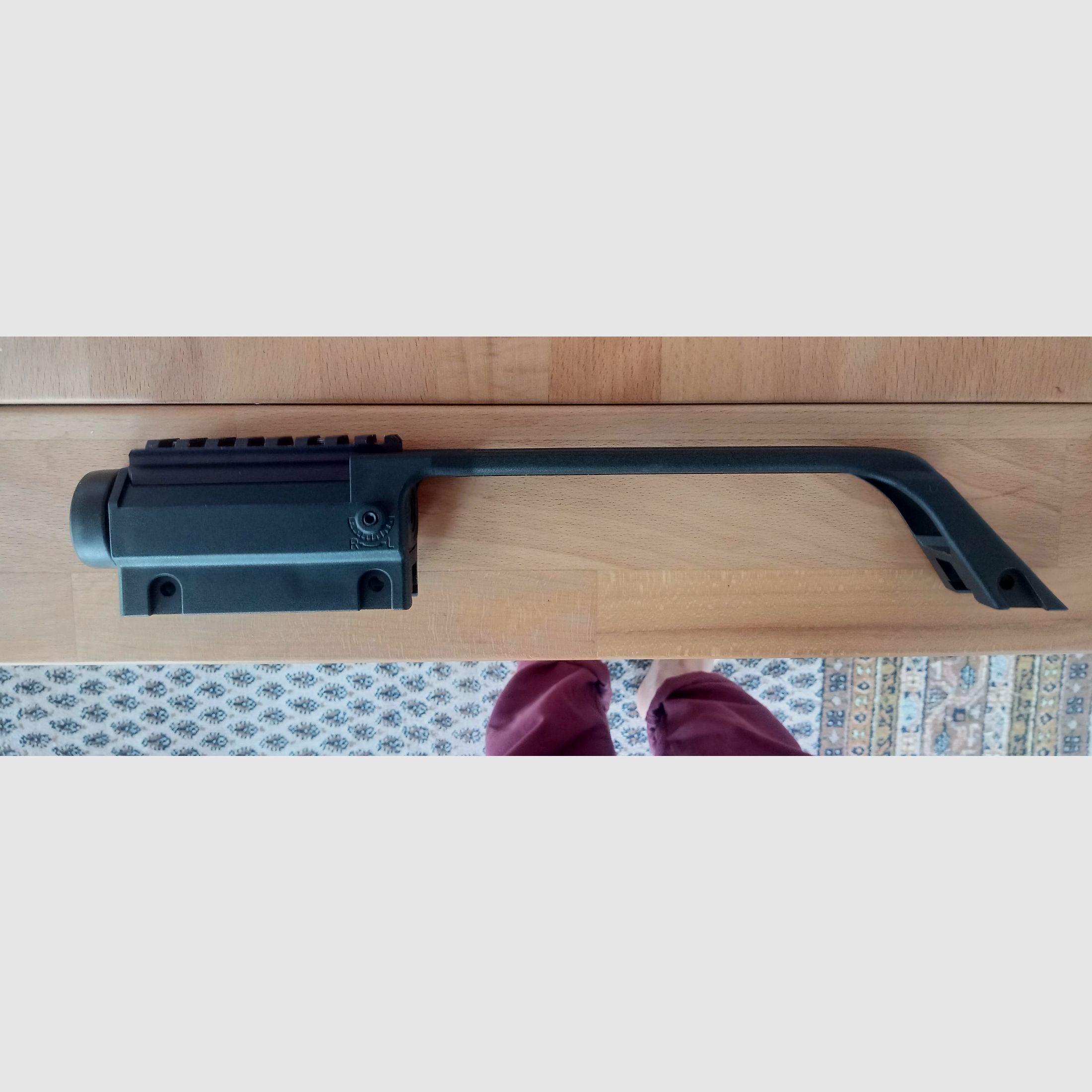 Hensoldt 3-Fach Optik Zielfernrohr Tragegriff mit Picatinny Schiene für H&K G36 HK243 und SL8 / x3 Scope Carryhandle