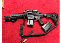 VFC H&K 417 D Open Bolt GBB 6mm BB in Zwart Versie V1