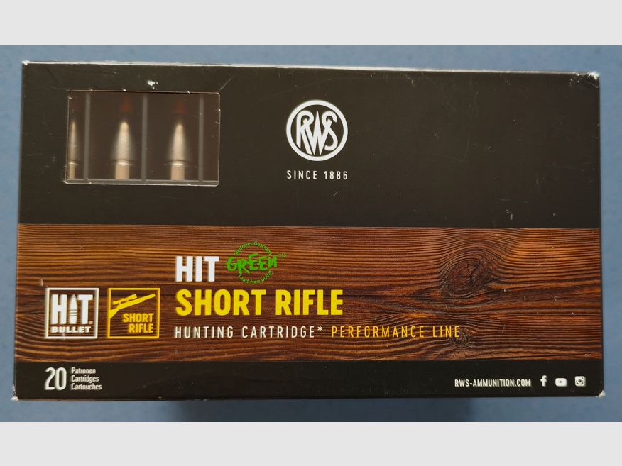 RWS Hit Short Rifle .308Win. 150grain