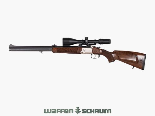 Merkel BBF B4 12/76-9,3x74R, ZF Meopta Meostar R1 3-12x56 Abs. 4C, Merkel Klemmmontage, LL: 61cm, 30 strzałów amunicji