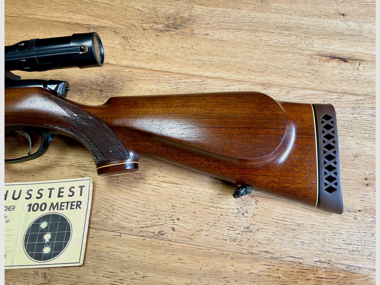 Repetierbüchse Steyr Mannlicher Model S .375 H&H Mag. mit ZF Schmidt & Bender 2,5-10x56 - neuwertig