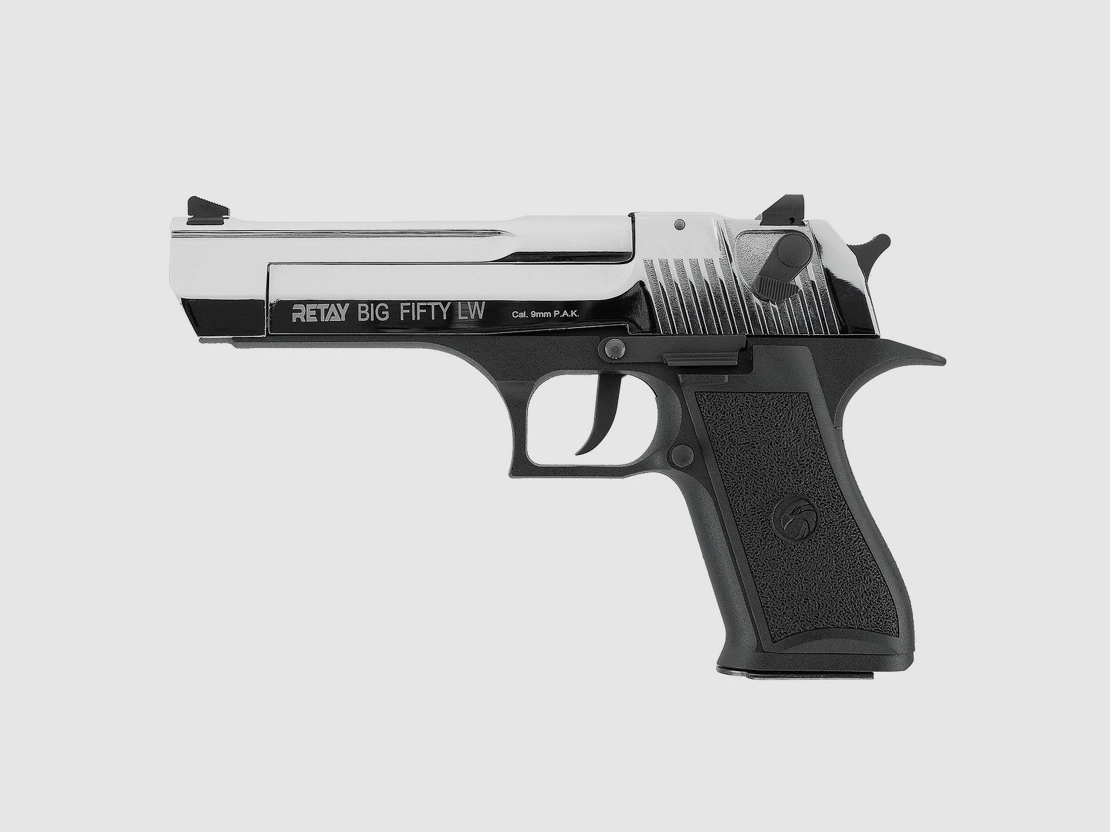 Retay Big Fifty LW Chrome 9mm P.A.K.