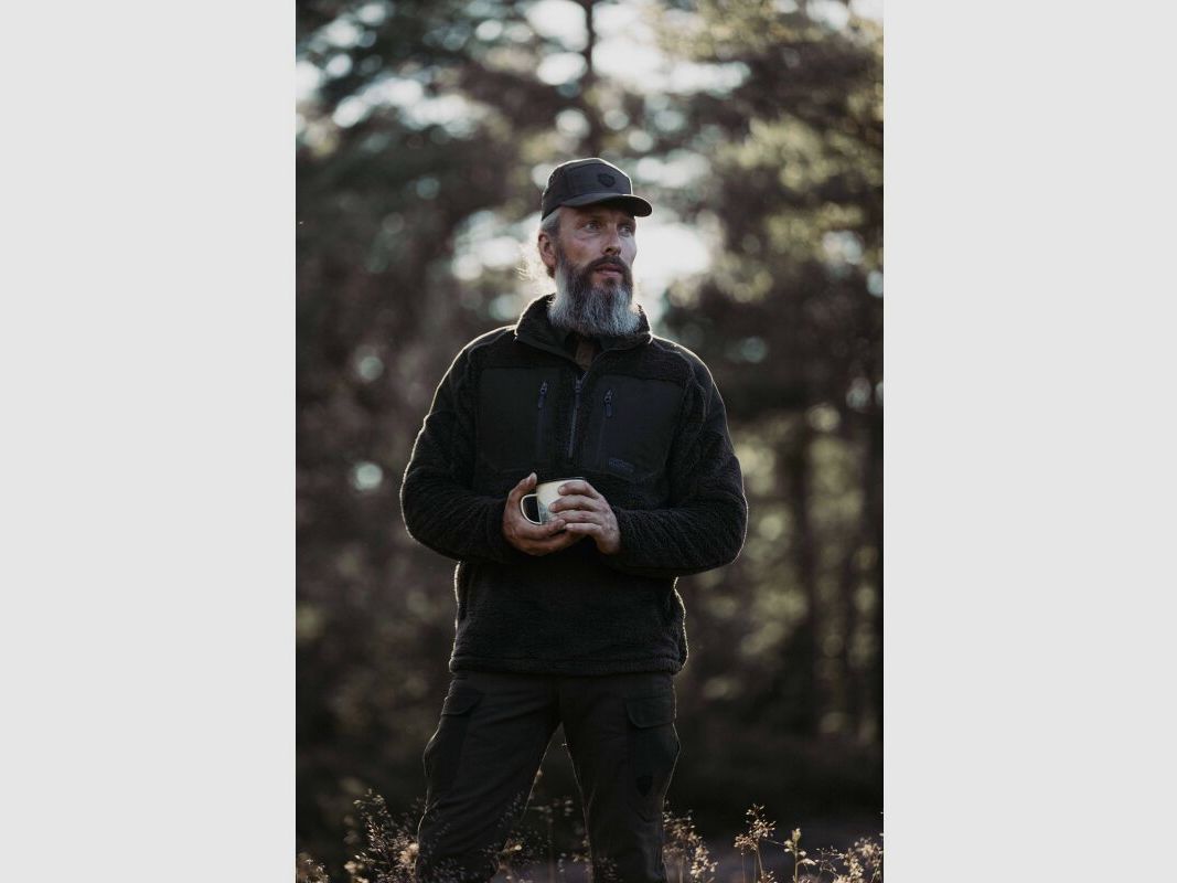 Northern Hunting Herren Fleecepullover Hjort Grün