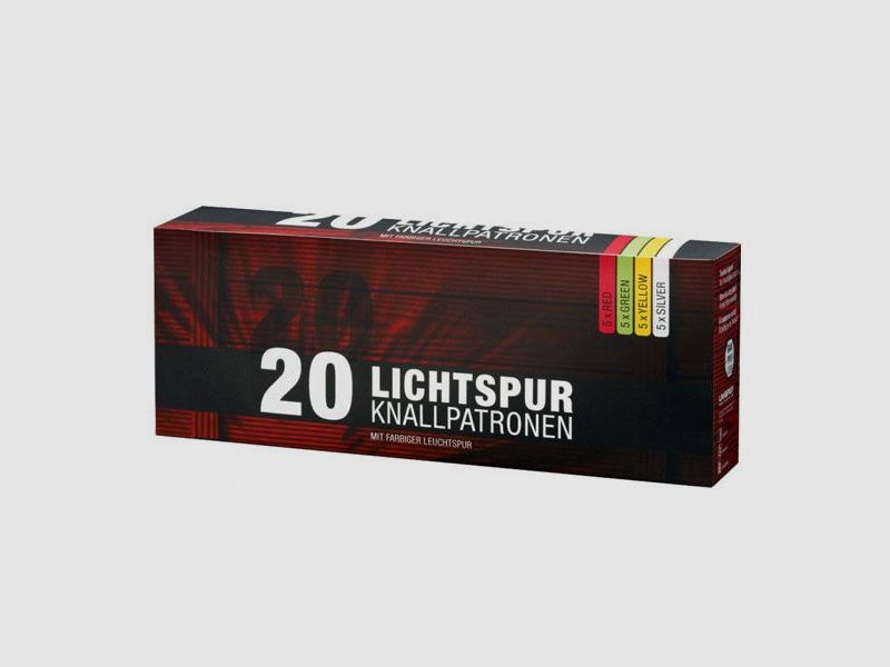 Light Trail Blank Cartridges 20 pcs Cal. 15mm, image 2 of 2