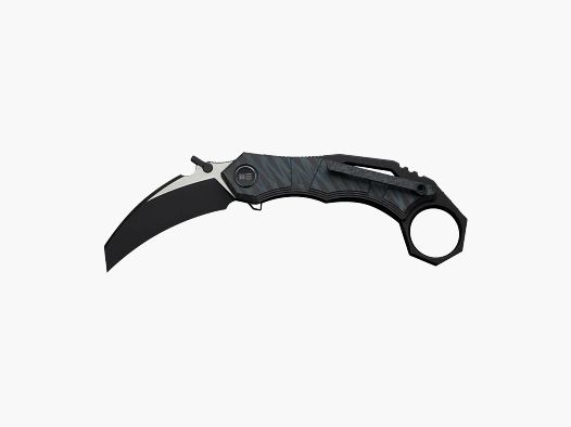 WE Knife Tayra M390 Tiger Stripe Titanium Black Stonewashed