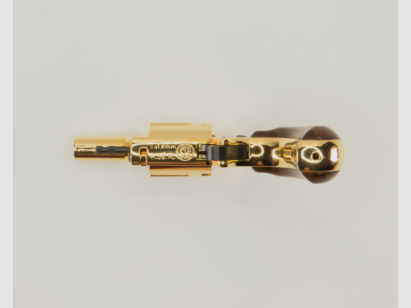 Röhm Little Joe Schreckschußrevolver Kaliber 6mm Flobert Gold Edition