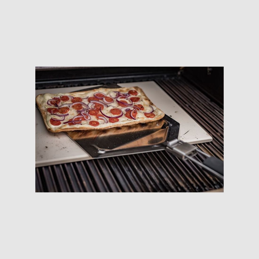 Grillfürst Pizzaheber klappbar