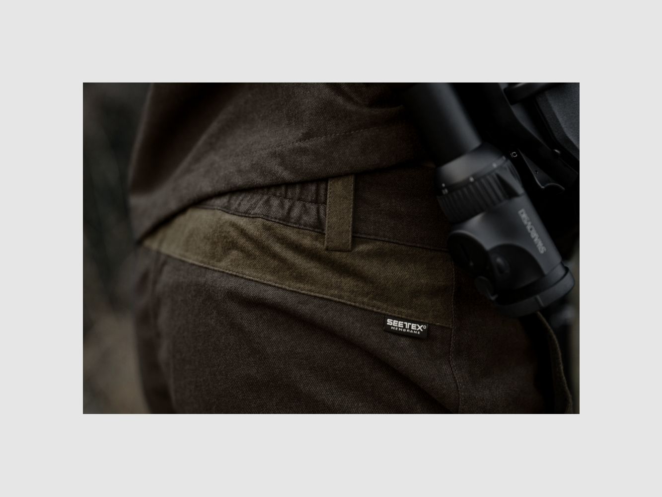 Seeland Quest hunting trousers / Pine green melange, image 3 of 8