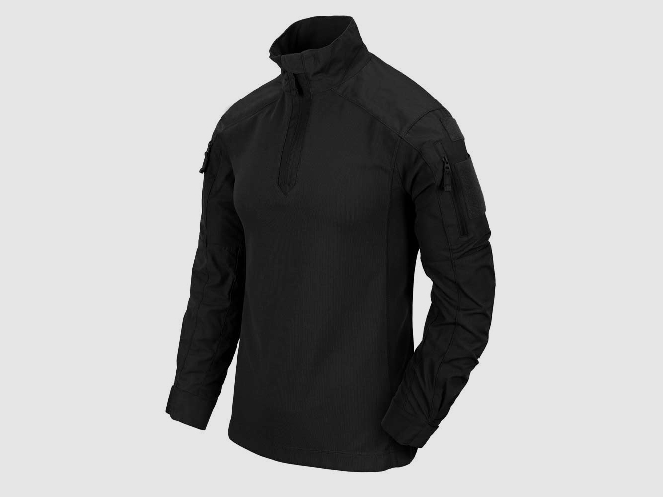 HELIKON-TEX MCDU COMBAT SHIRT® - NyCo RIPSTOP SCHWARZ