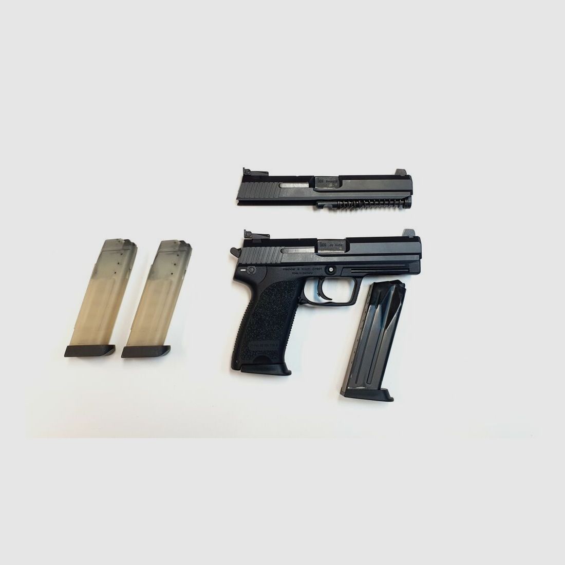 Pistolet Heckler & Koch Heckler & Koch HK USP .45Auto, zestaw z systemem wymiennym 9mmLuger, kompletny