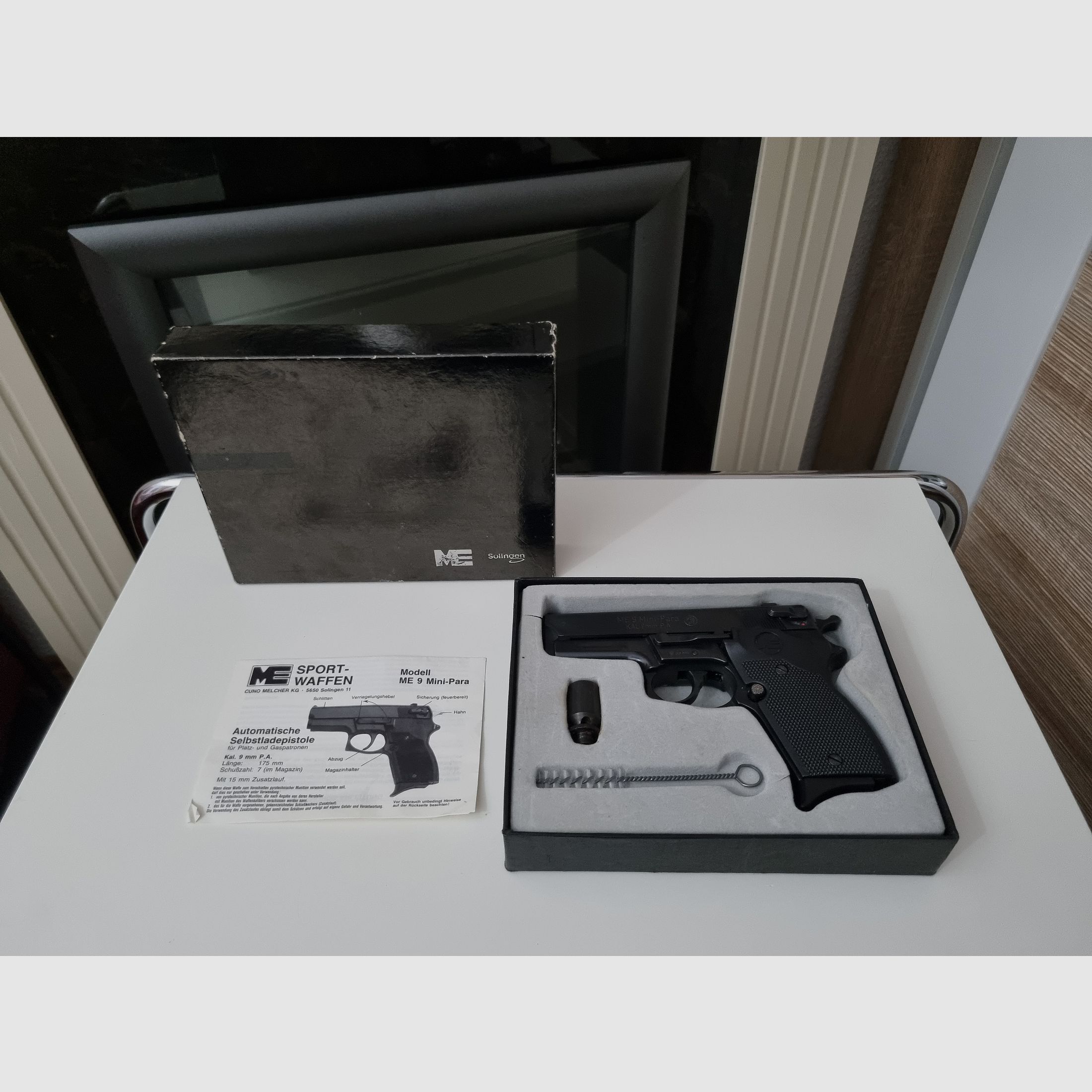 Schreckschusspistole ME 9 Mini Para 9mm Knall 
