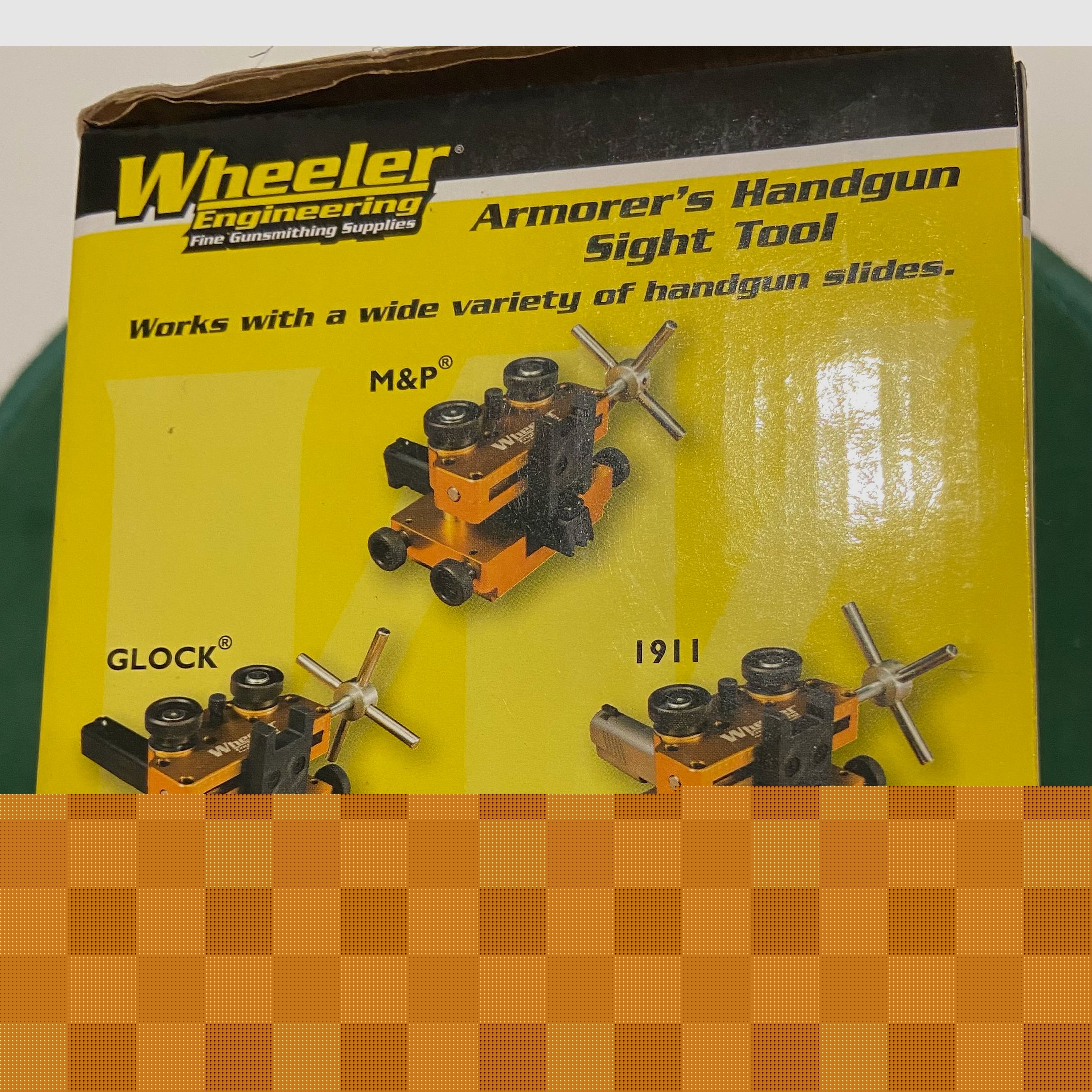 Montagewerkzeug für Visierungen & Zielfernrohre  - Sight Movers - Wheeler Armorers Handgun Sight Tool