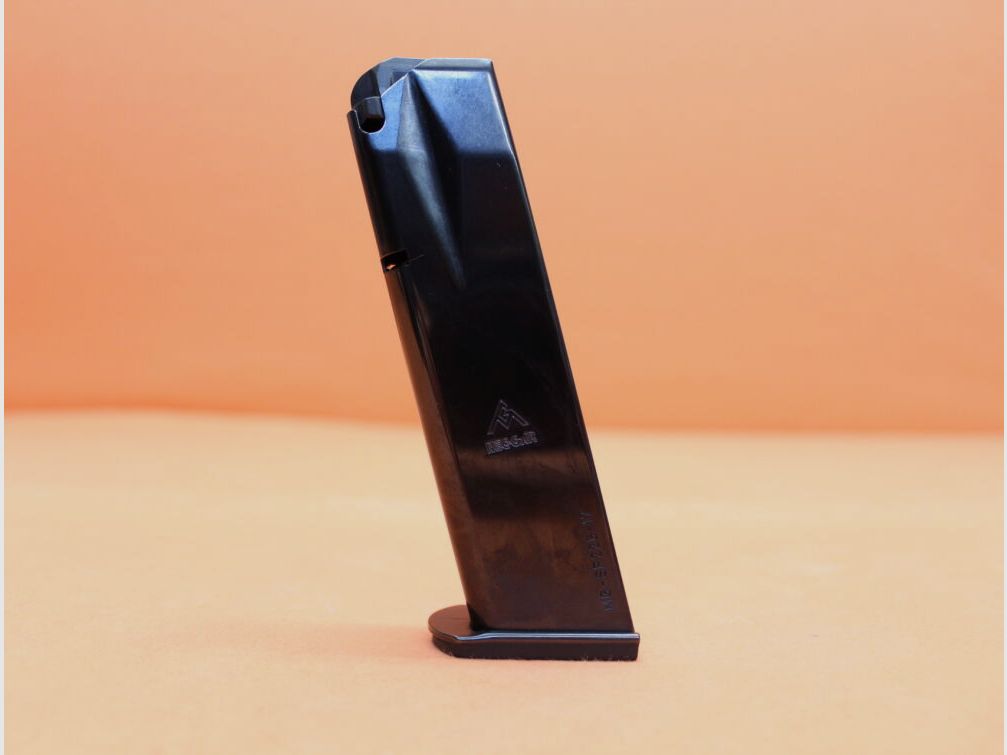 SIG Sauer SIG Sauer P226: Magazin 17-Schuss "Sport" brüniert mit Gummi-Boden X-FIVE/ X-SIX 9mmLuger