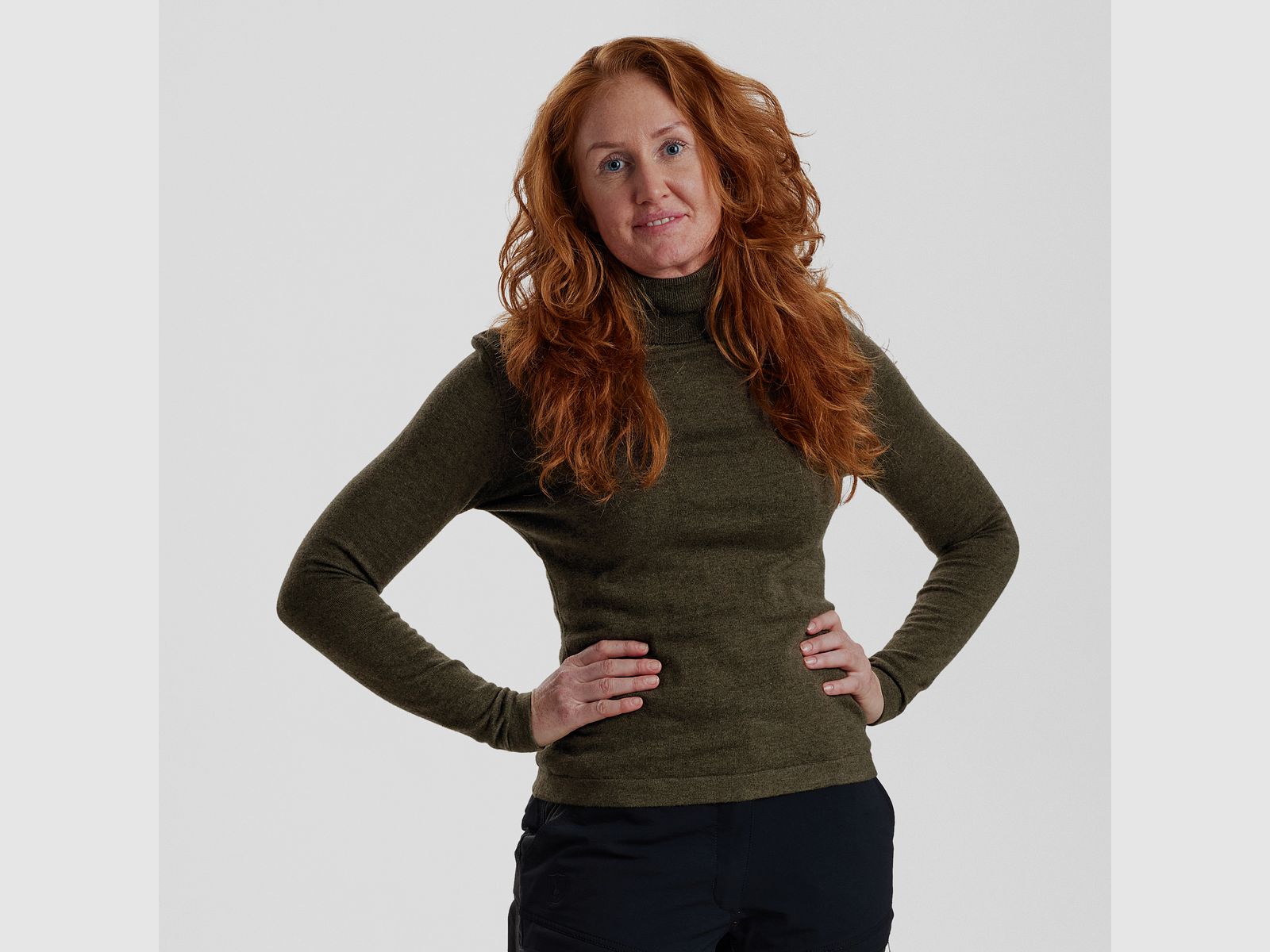 Lady Darlington Rollneck - Cypress - Talla mujer: 42