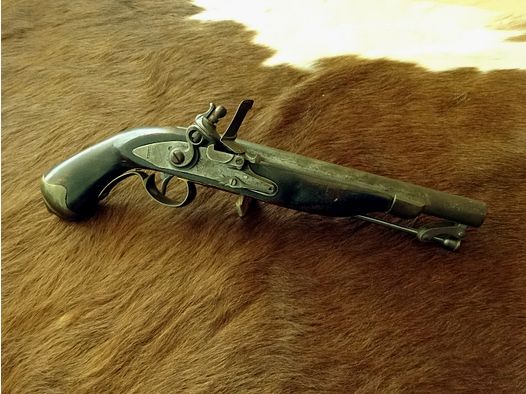 Pistola a pietra focaia unica calibro .50