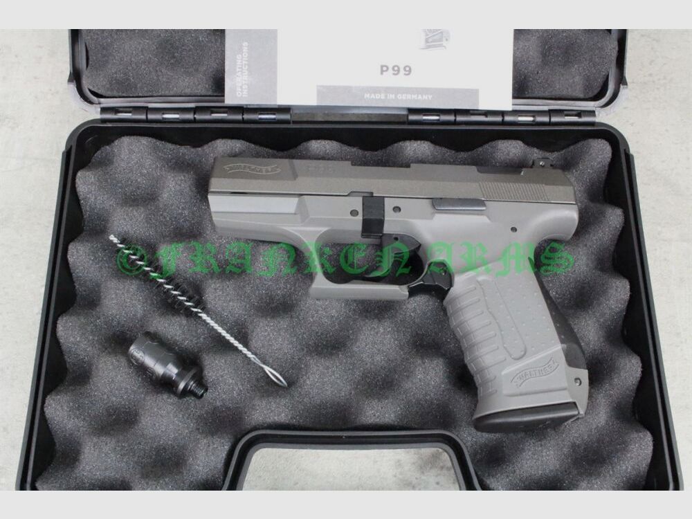 Walther P99 SV Szary 9mm P.A.K. 312.02.08, zdjęcie 3 z 3