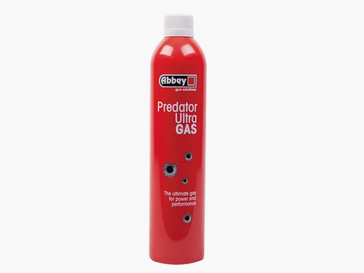 Abbey Predator Ultra Gas Airsoft 700 ml - Neue Formel