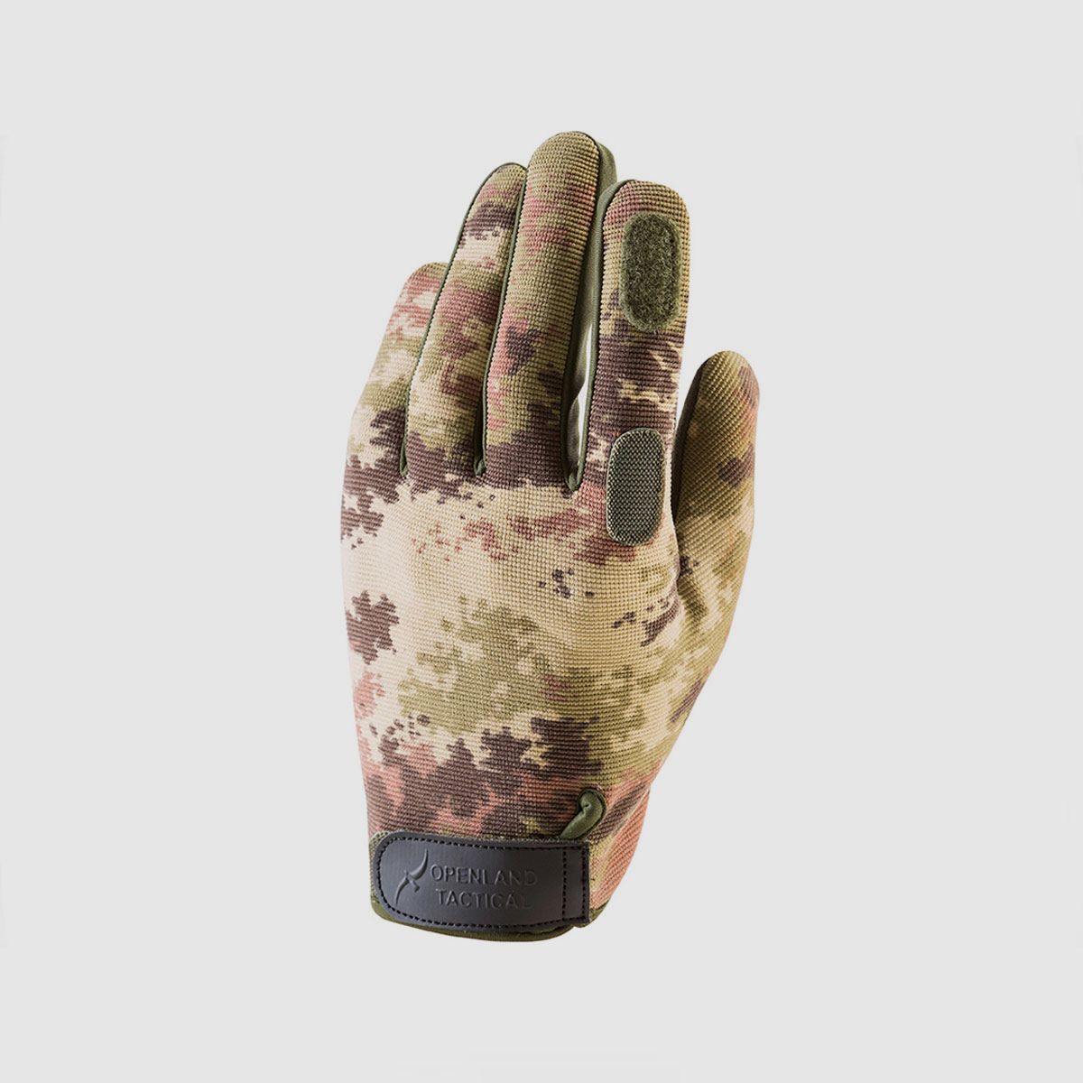 OPENLAND TACTICAL – SCHUSSHANDSCHUHE MIT OFFENEM ZEIGEFINGER Italienisches Camouflage, Bild 1 von 3