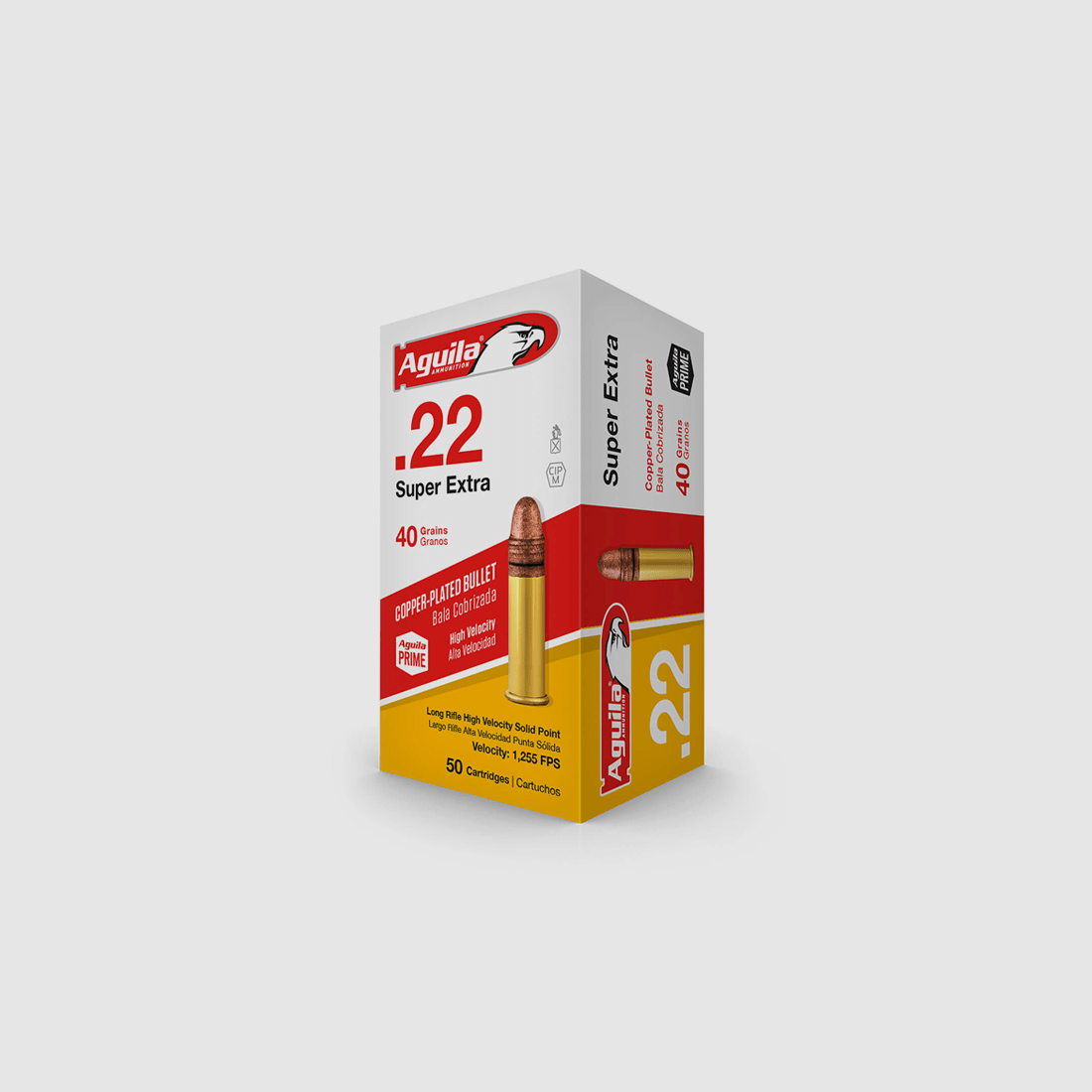 Aguila Calibro .22 LR SUPER EXTRA – 40 GR – SCATOLA x 50