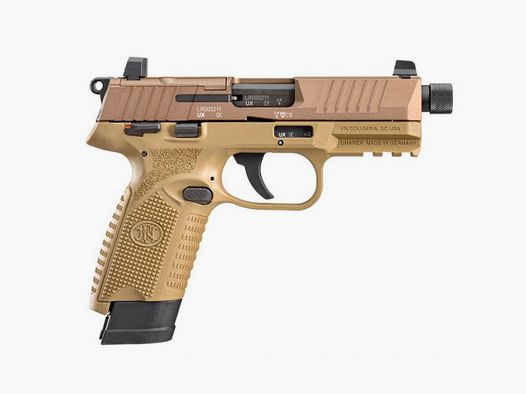 PISTOLE FN HERSTAL 502 TACTICAL 22LR FDE
