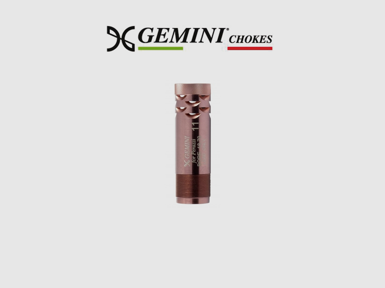 CHOKE GEMINI PORTED VOOR PERAZZI 4E GENERATIE Ø 18,7 18,30