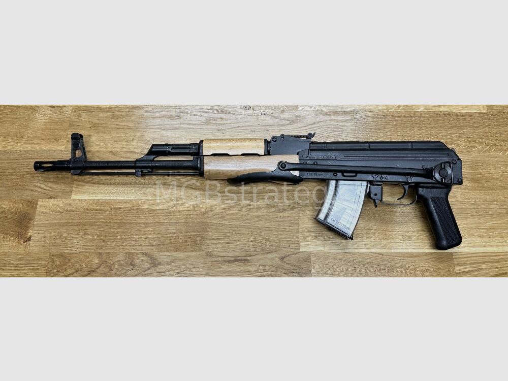 Cugir Modell 64 - halbautom. Büchse 7,62x39 - 42,5 cm Lauf Unterklappschaft Modell 64 - Lauf hartverchromt - zivile Version AKMS / System AKM / AK47 AK-47