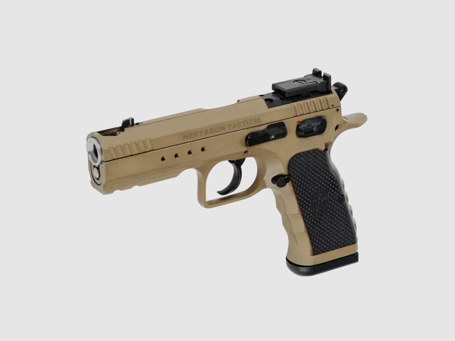 Pistolet HEPTAGON TACTICAL K FDE Cal.9X19 TANFOGLIO, image 3 sur 7