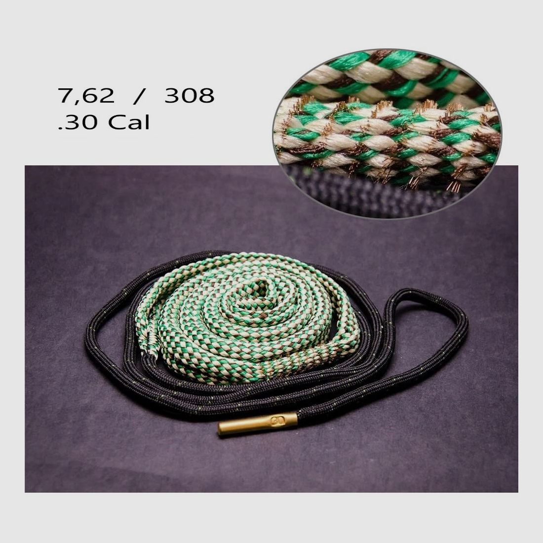 Weapon cleaning Boresnake barrel cleaner cleaning cord cleaning rope of various calibers, image 4 of 8