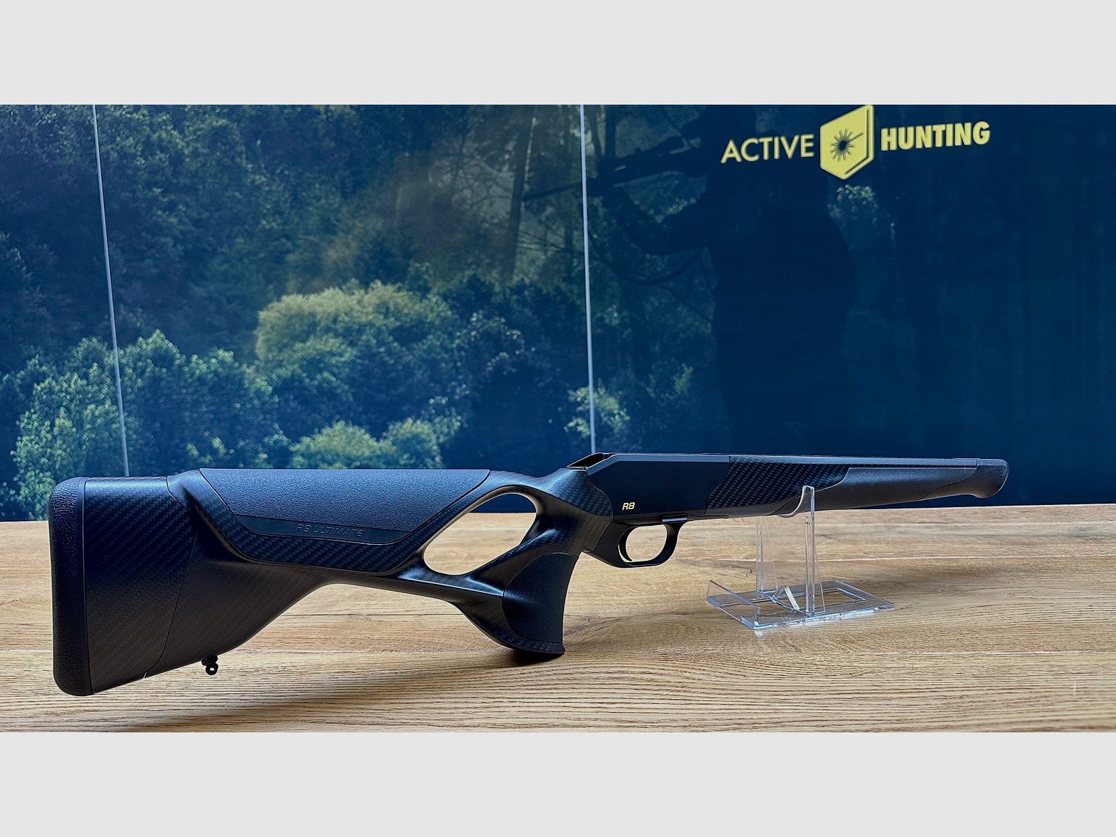 Blaser R8 Ultimate Carbon calcio con custodia/sistema // Manico sinistro // Solo 1,3 kg di peso