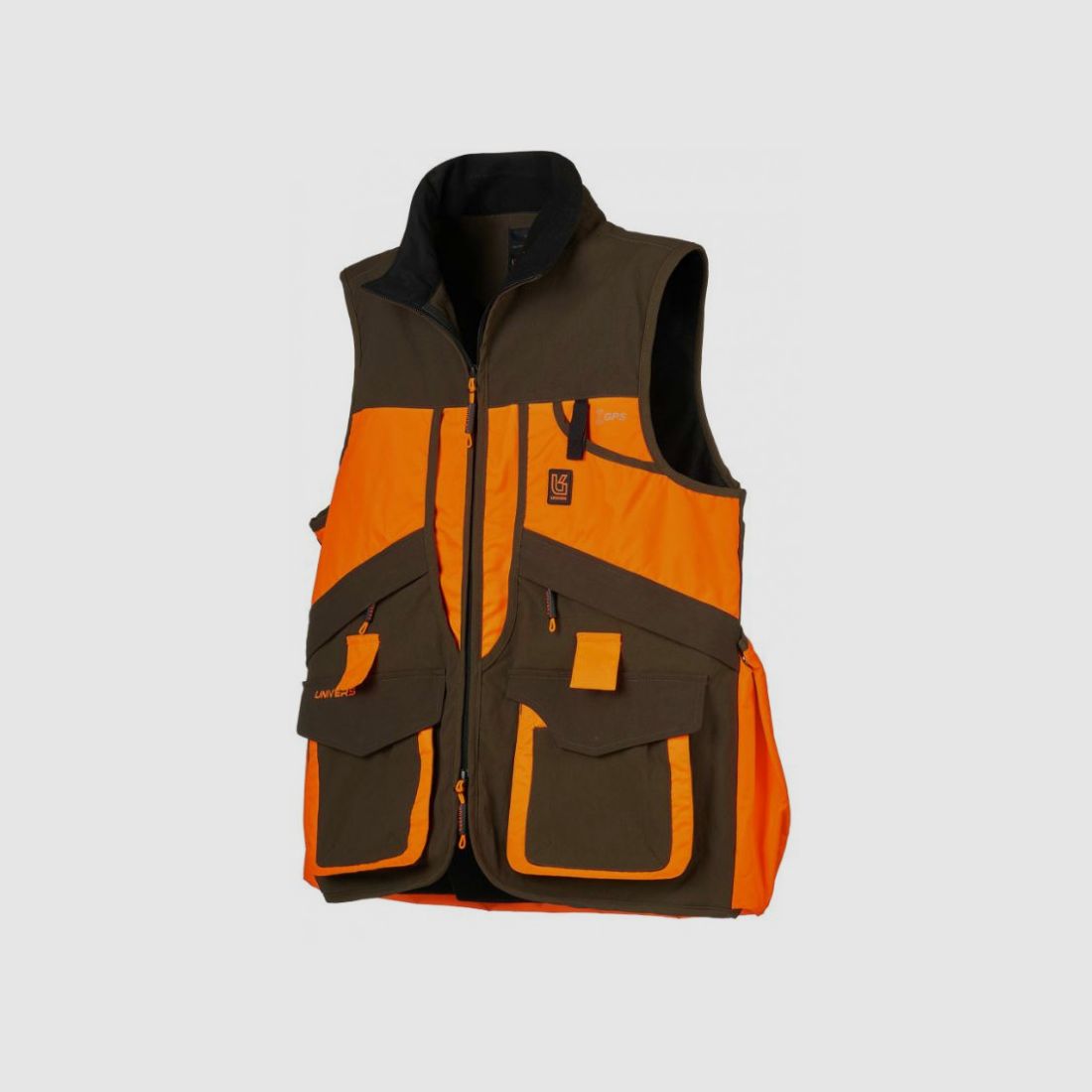 Gilet Univers groen en oranje hoge zichtbaarheid model Tortora art. 93244 392, afbeelding 4 van 5