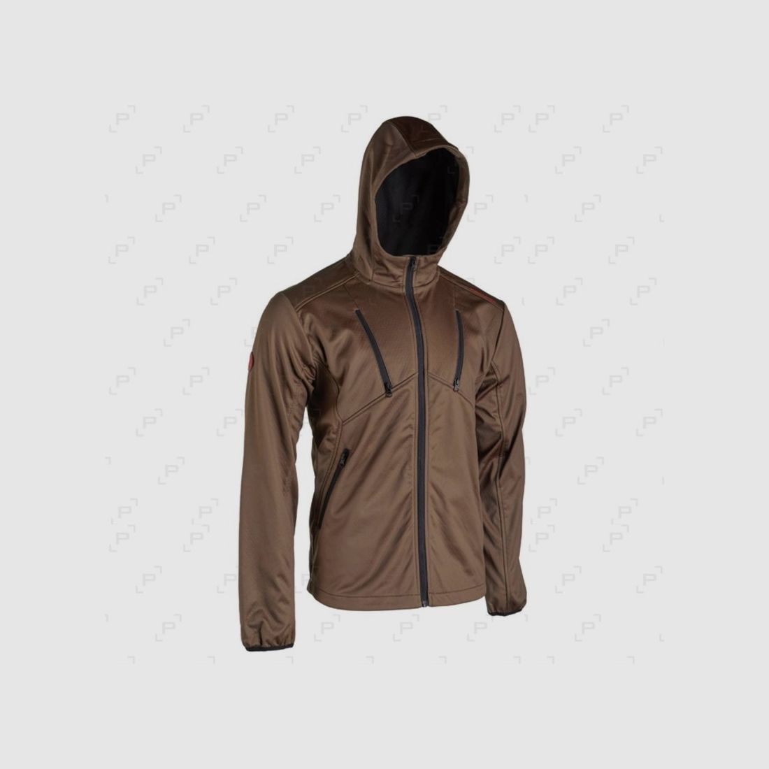 Softshelljacke TWINPEAK BRAUN WINCHESTER, Bild 2 von 2