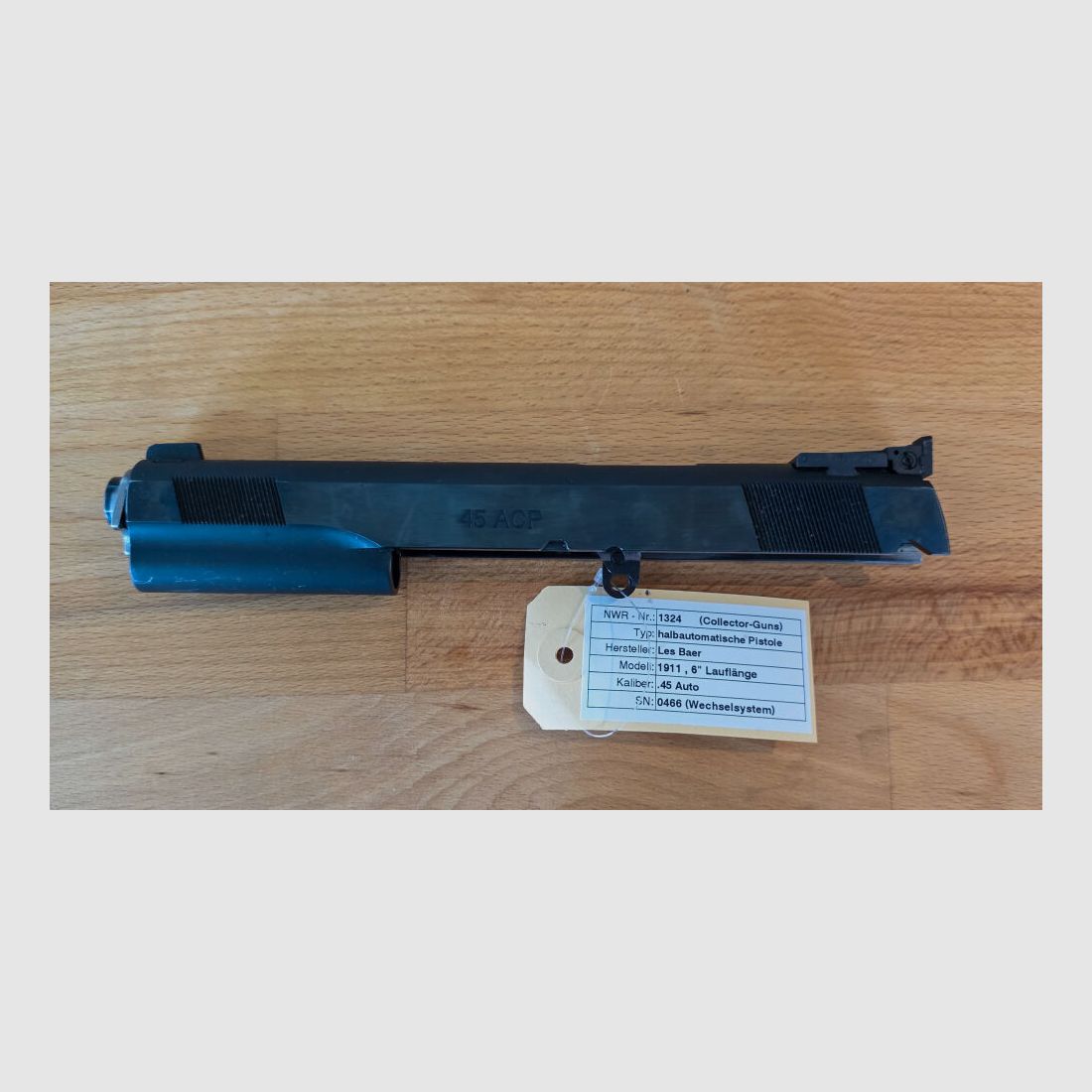 Les Baer 1911, longitud del cañón de 6", imagen 2 de 3