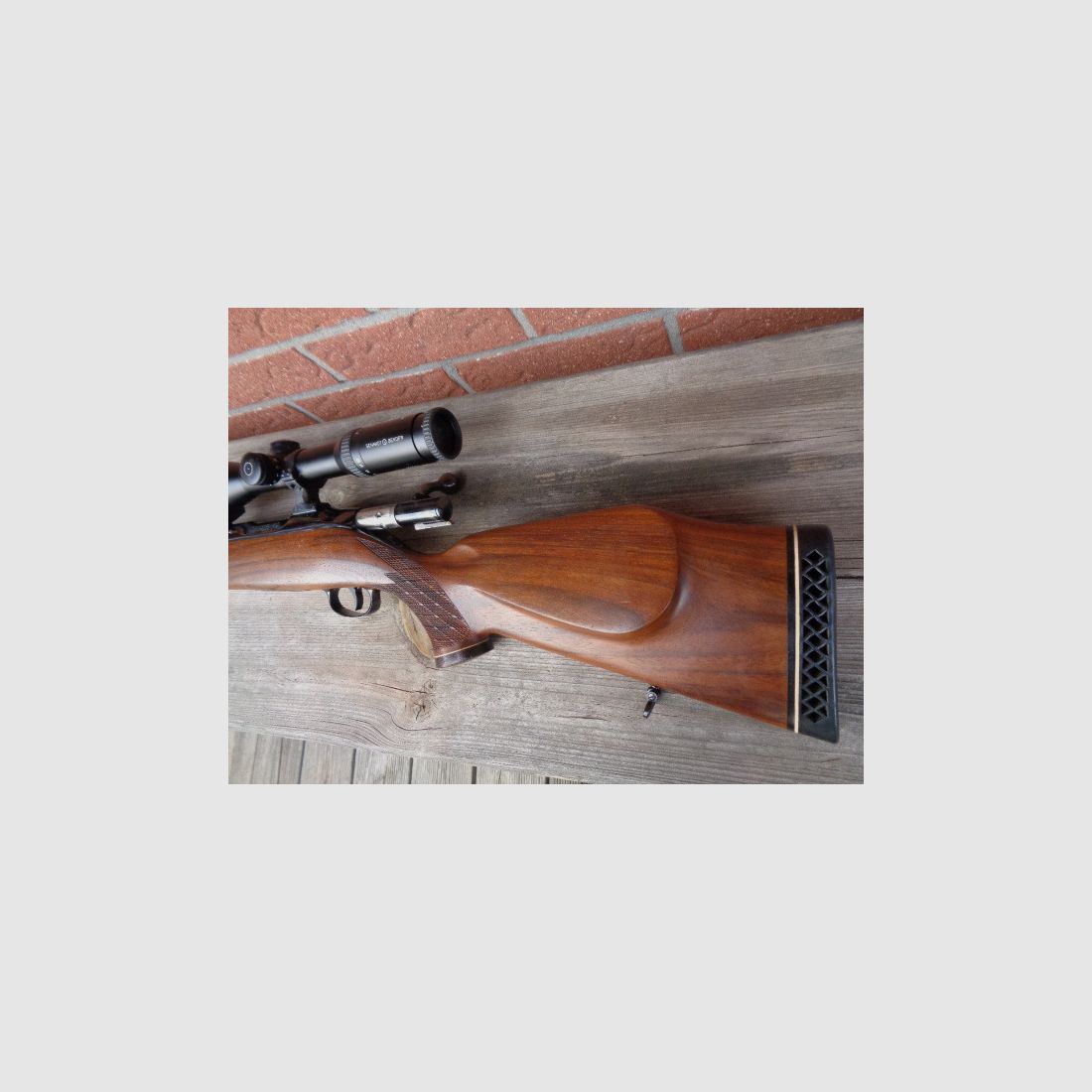 Sauer 80  Kal. 243 Win mit Schmidt und Bender 3-12x50 Klassik Abs 4. beleuchtet
