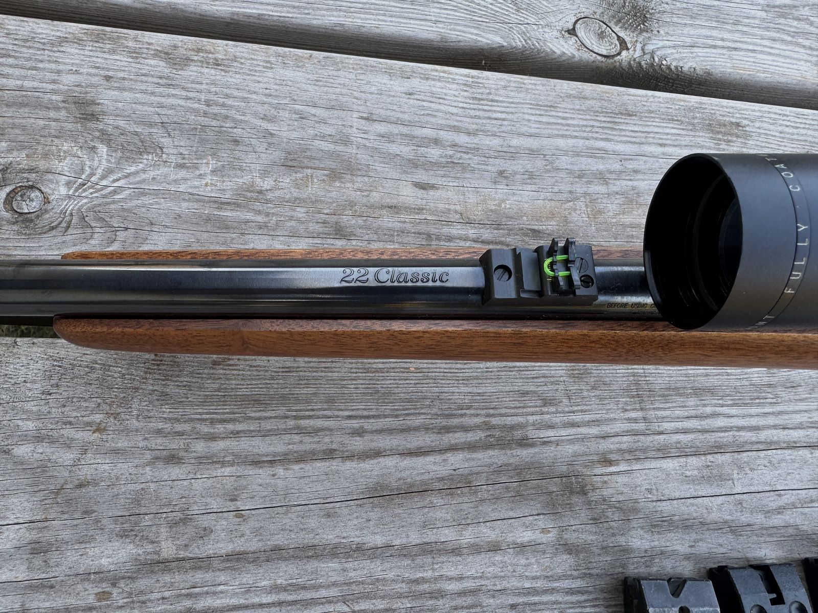 Semi-automatic Thompson Center Arms .22lfB Classic, as new