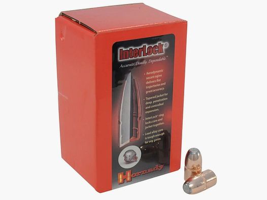 Hornady Kogel .45/.458 INTERLOCK FP 350GR 50 stuks