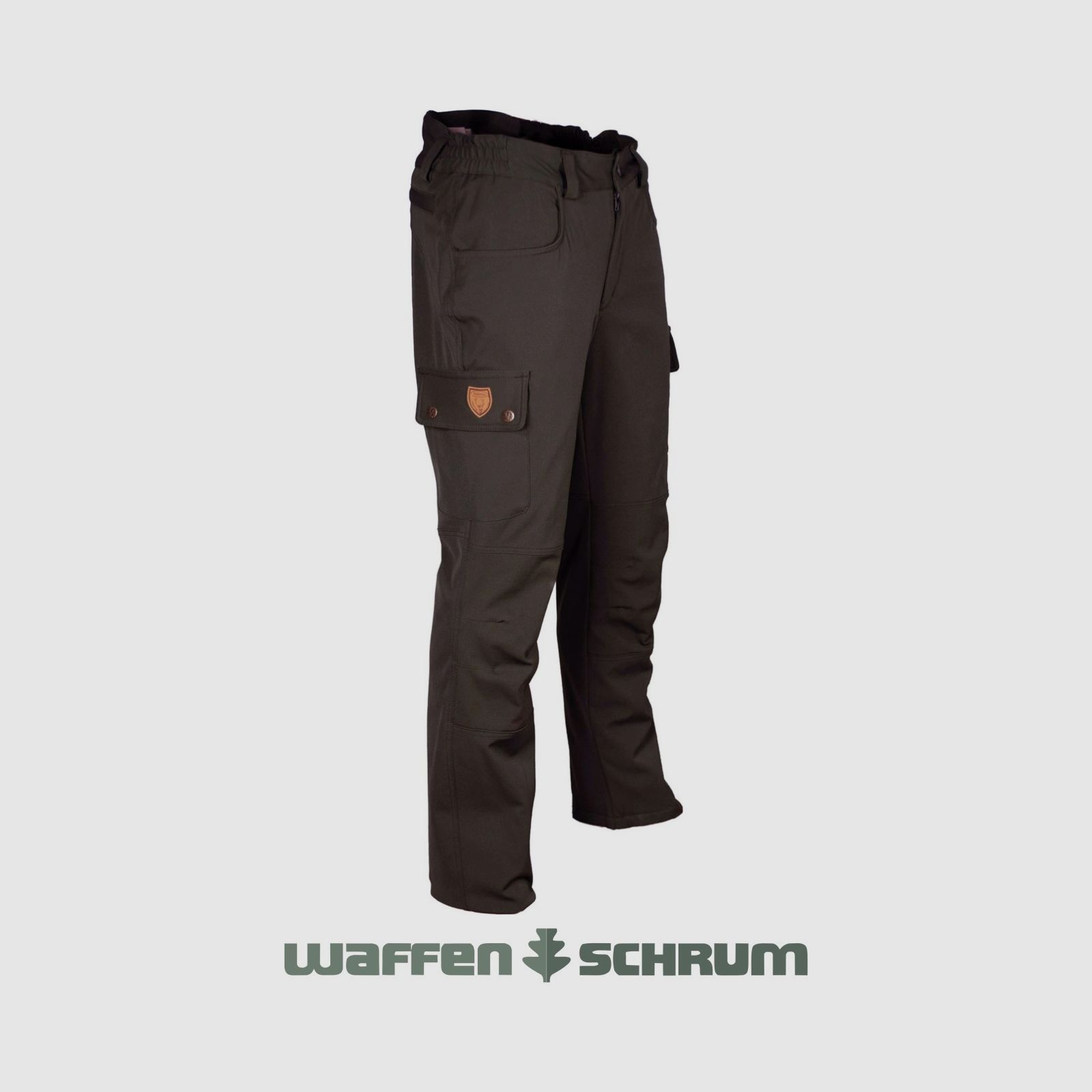Hubertus Dornenhose ohne Futter Braun